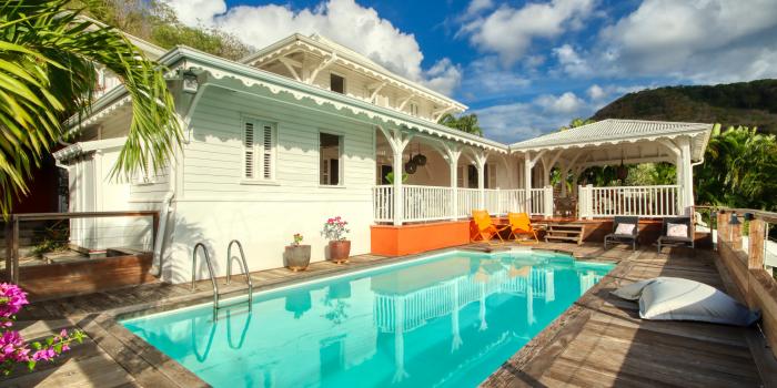 piscine location de villa de luxe 12 personnes Trois Ilets